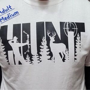 White Graphic Men's Shirt